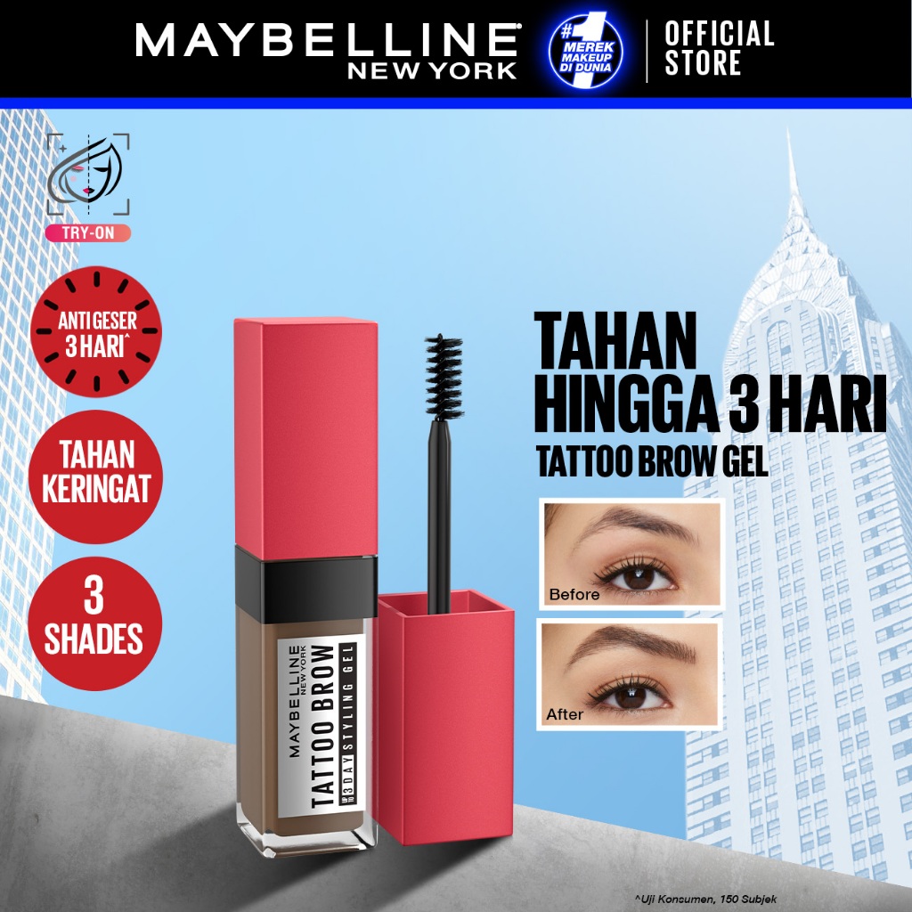 L'Oréal  Maybelline New York Tattoo Brow Gel 3 Day Styling Gel