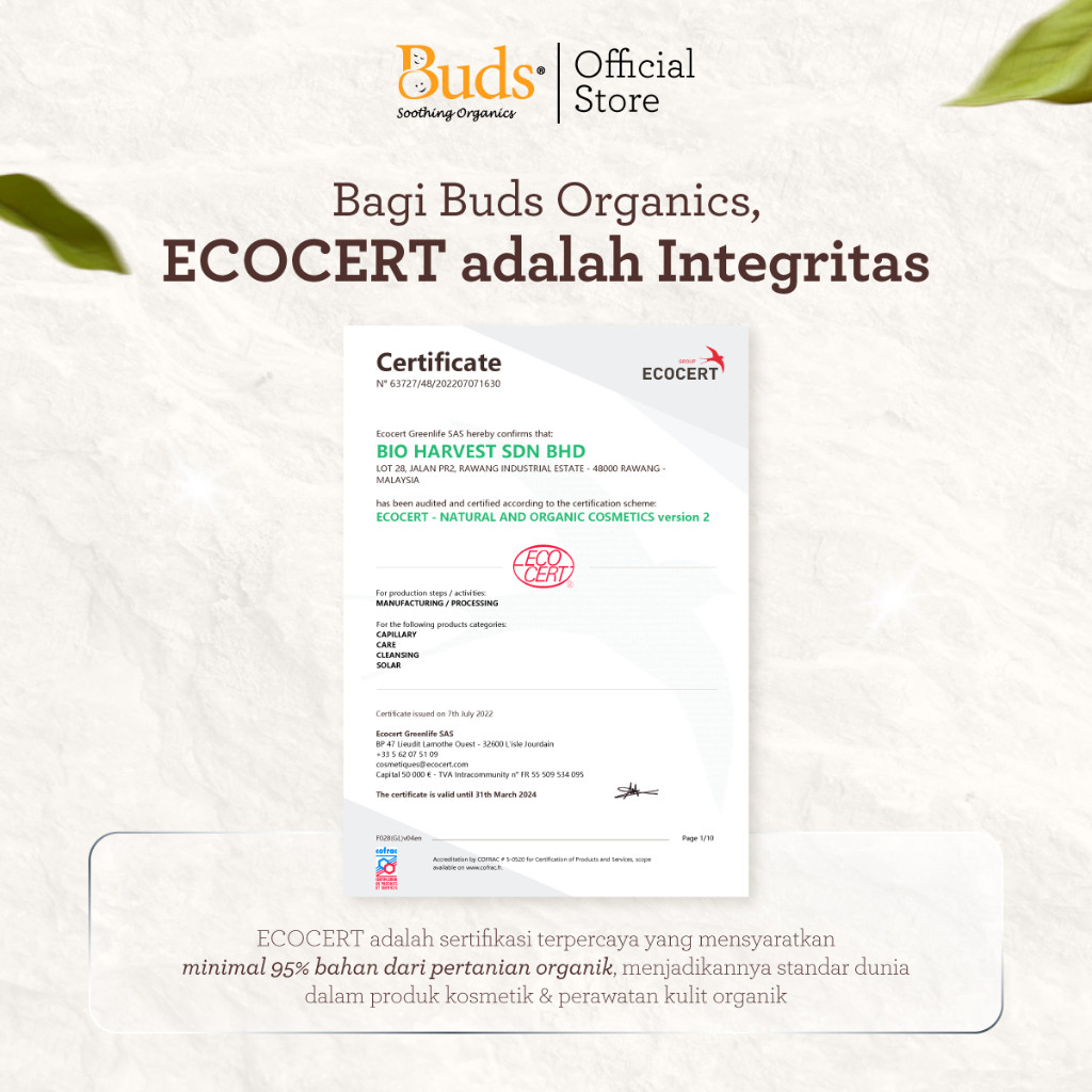 Bio Harvest Sdn Bhd Buds Organics Shampoo for Kids