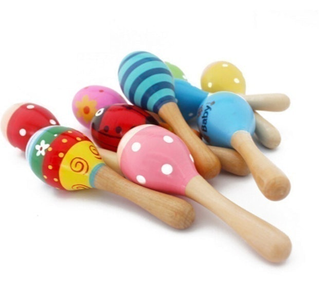  Baby Rattle Stick Maracas