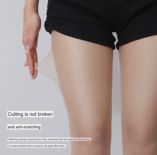  Smoof Seamless Transparent Pantyhose