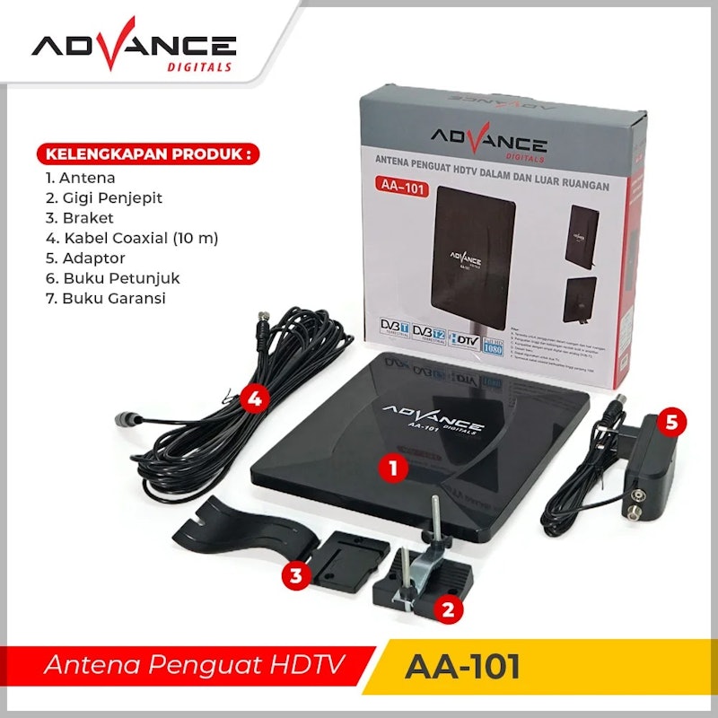 Advance Antena TV Indoor Outdoor 2