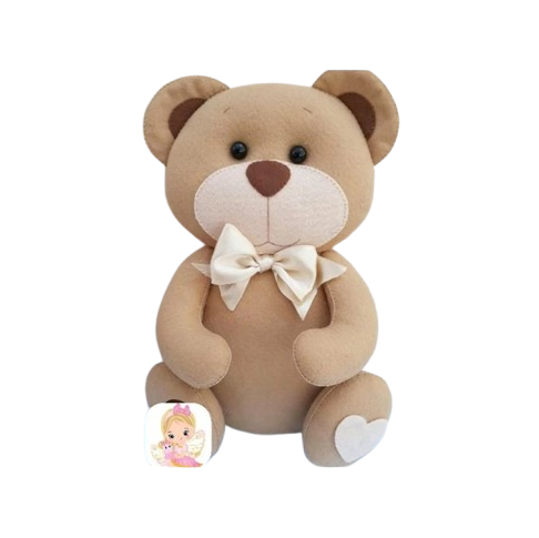 Boneka Beruang Flanel 16 cm 1