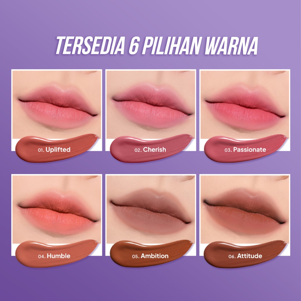 Implora Sukses Abadi Implora Day To Day Lite Matte Lip Cream 03 Passionate