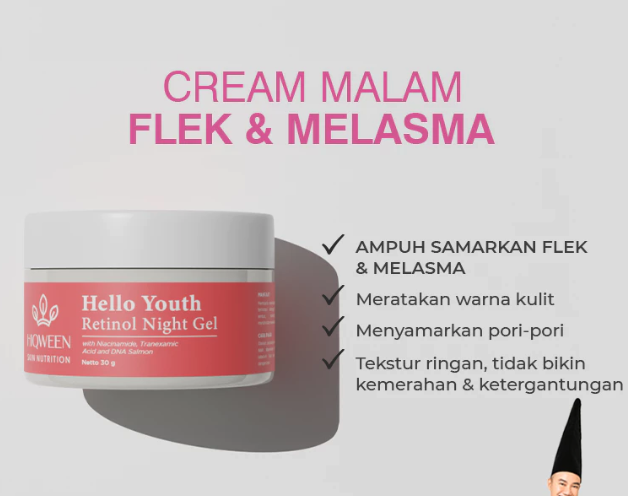 Alfa Victori Familia Hiqween Hello Youth Retinol Night Gel
