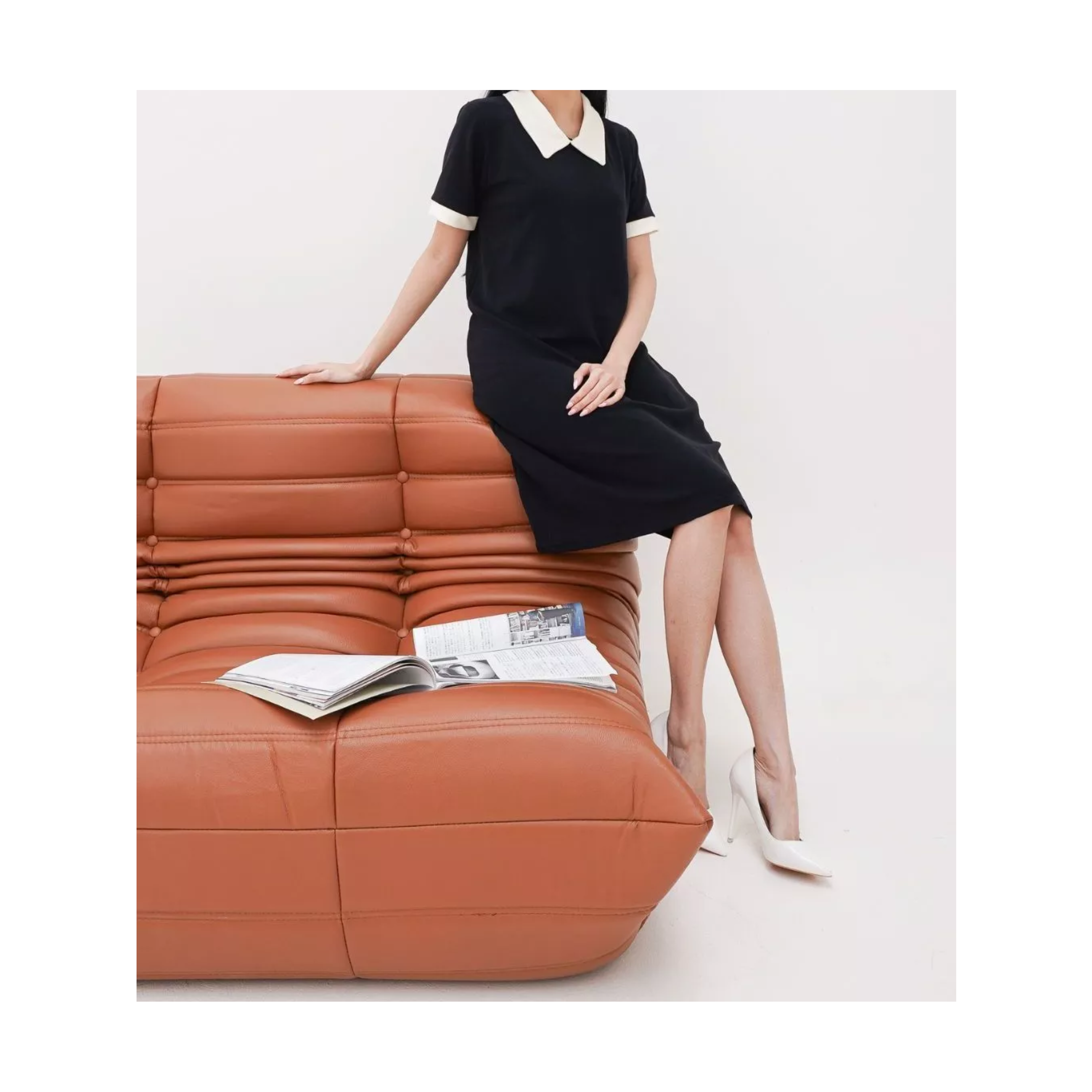  Leenbenka Diora Dress Hitam