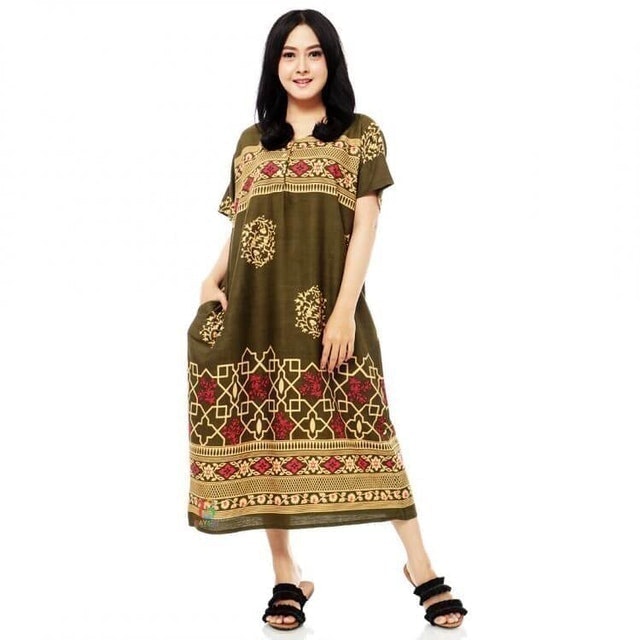 Daster Jumbo Midi Giza ｜ DMJ-0045