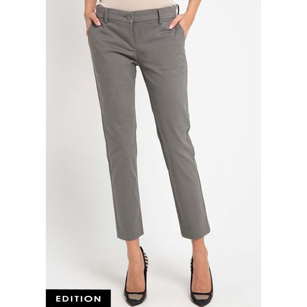 Woman Basic Trousers Et18 Chino 4