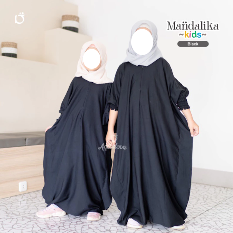 Aqilalova Mandalika Kids Kaftan 3