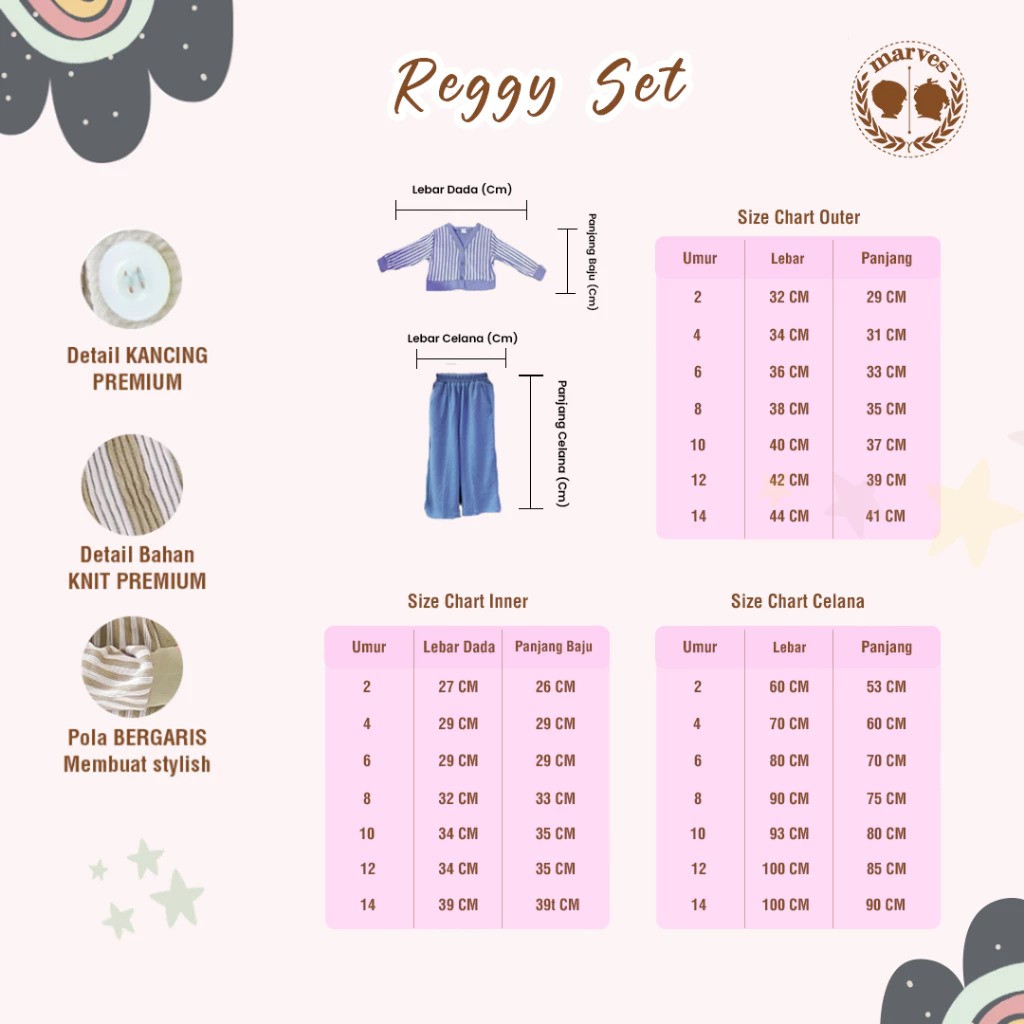 Marves Reggy Set 5