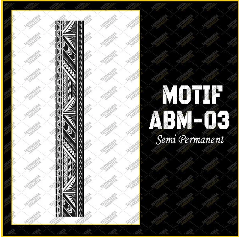 Tato Temporer Semi Permanent Seri New AB-ARMBAND 2