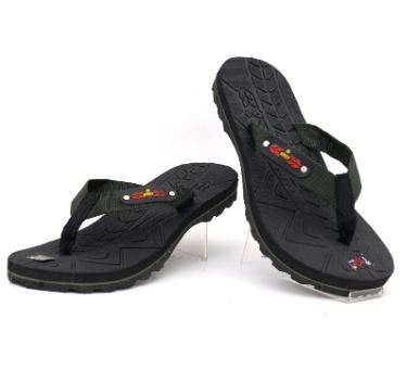 Sandal Gunung Jepit Pria - Hijau Army 3