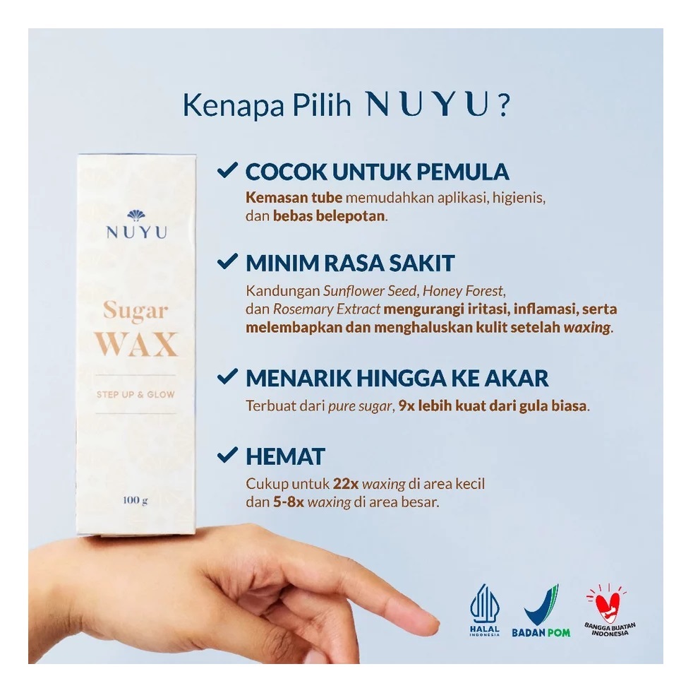 NUYU NUYU Sunflower Honey Sugar Wax Kit