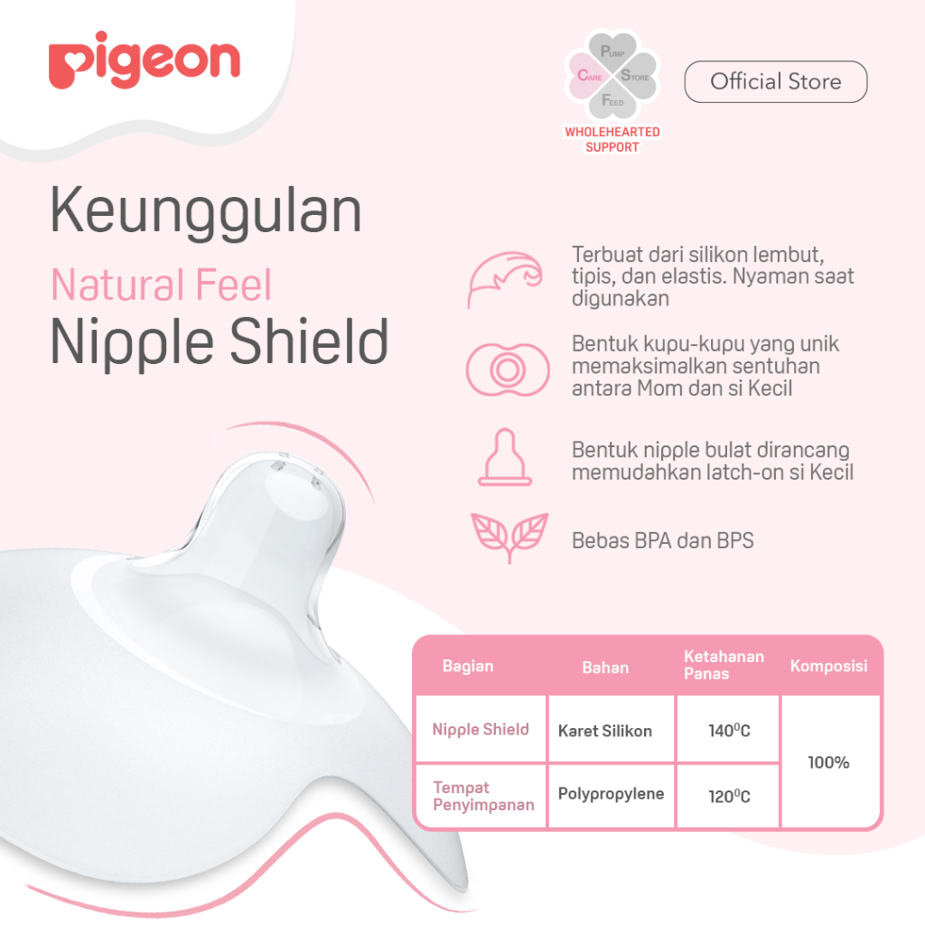 Pigeon Pigeon Natural Feel Nipple Shield