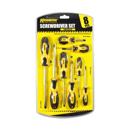 Set 8 Pcs Obeng Plus & Minus 1