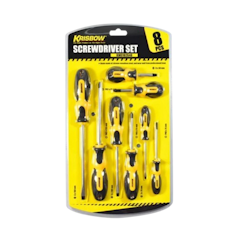 Set 8 Pcs Obeng Plus & Minus