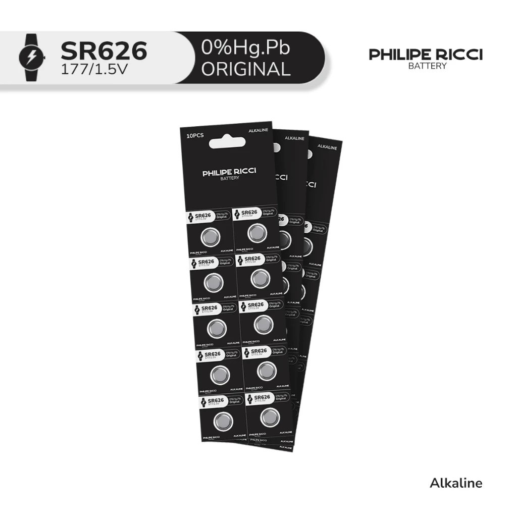 PhiLipe Ricci Alkaline Battery LR626 3