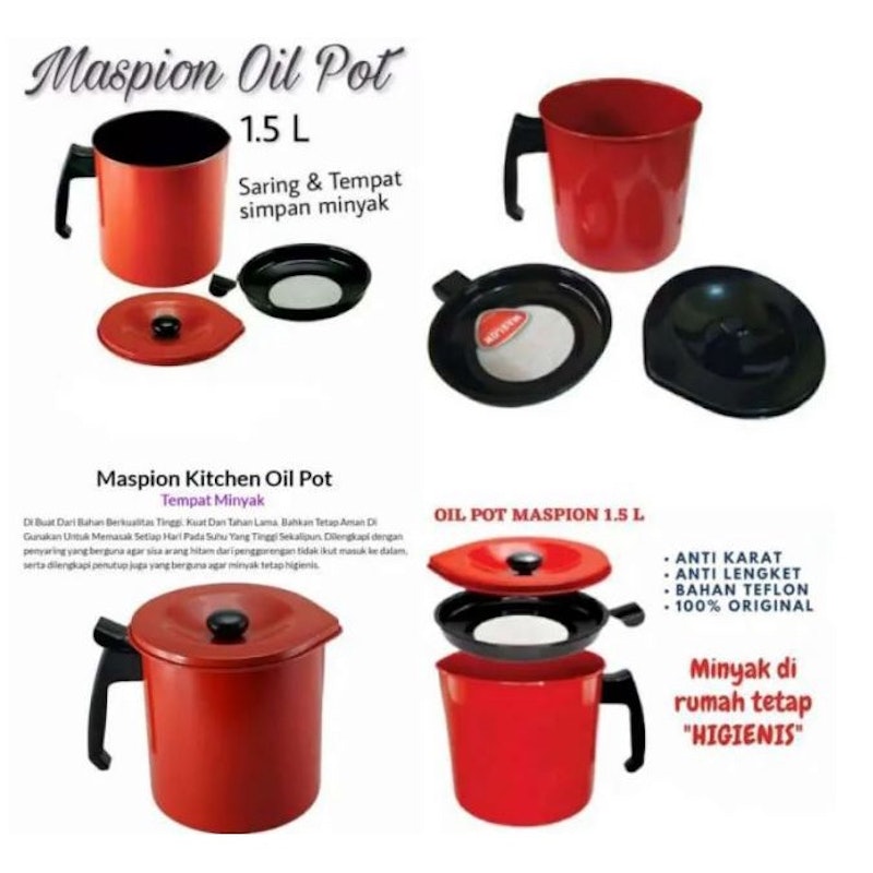 Maspion Kitchen Oil Pot 5
