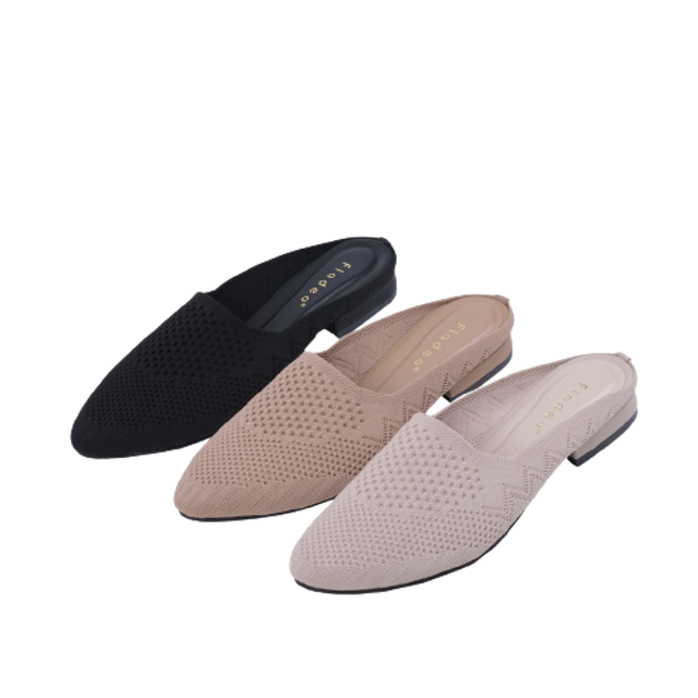 D21 Sepatu Selop Wanita ｜ LSB357-1HD