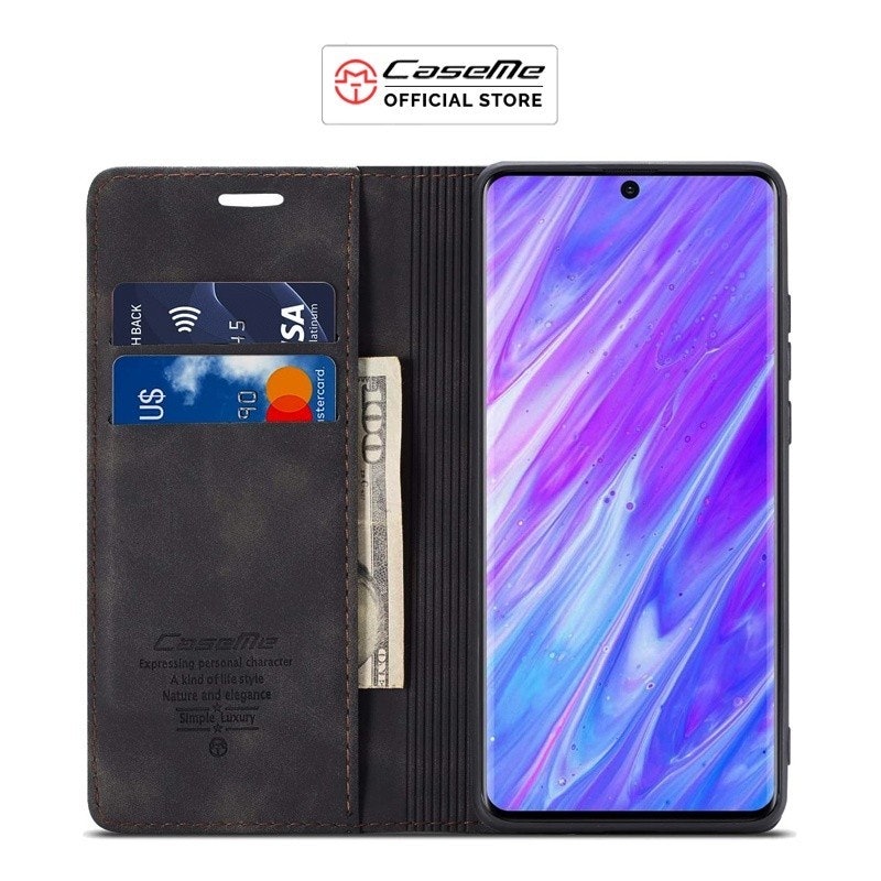 Caseme Casing Flip Wallet Leather for OPPO A54 4