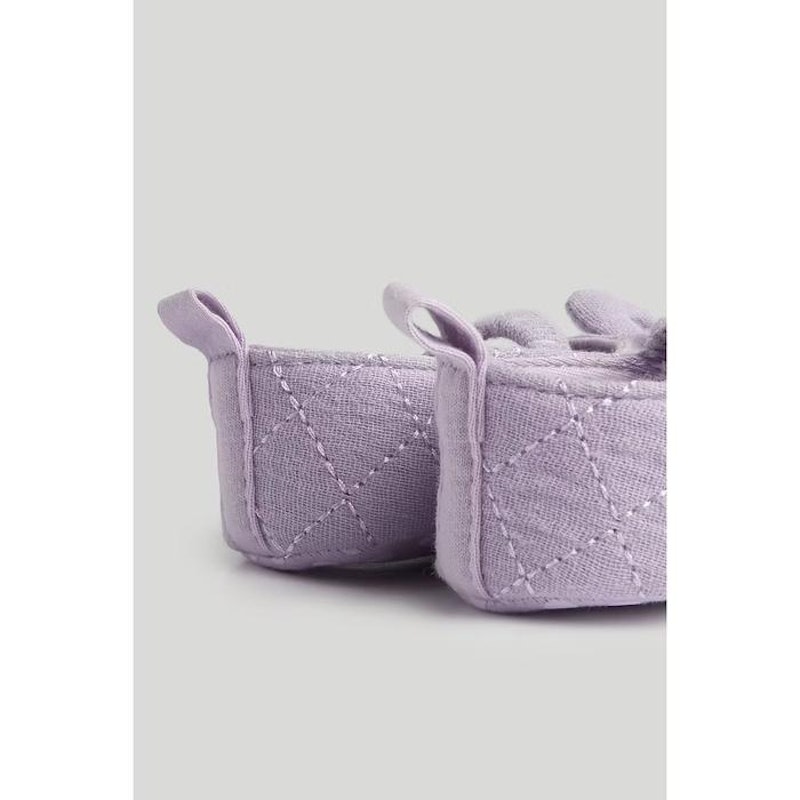 Mothercare Lilac Baby Shoes 3