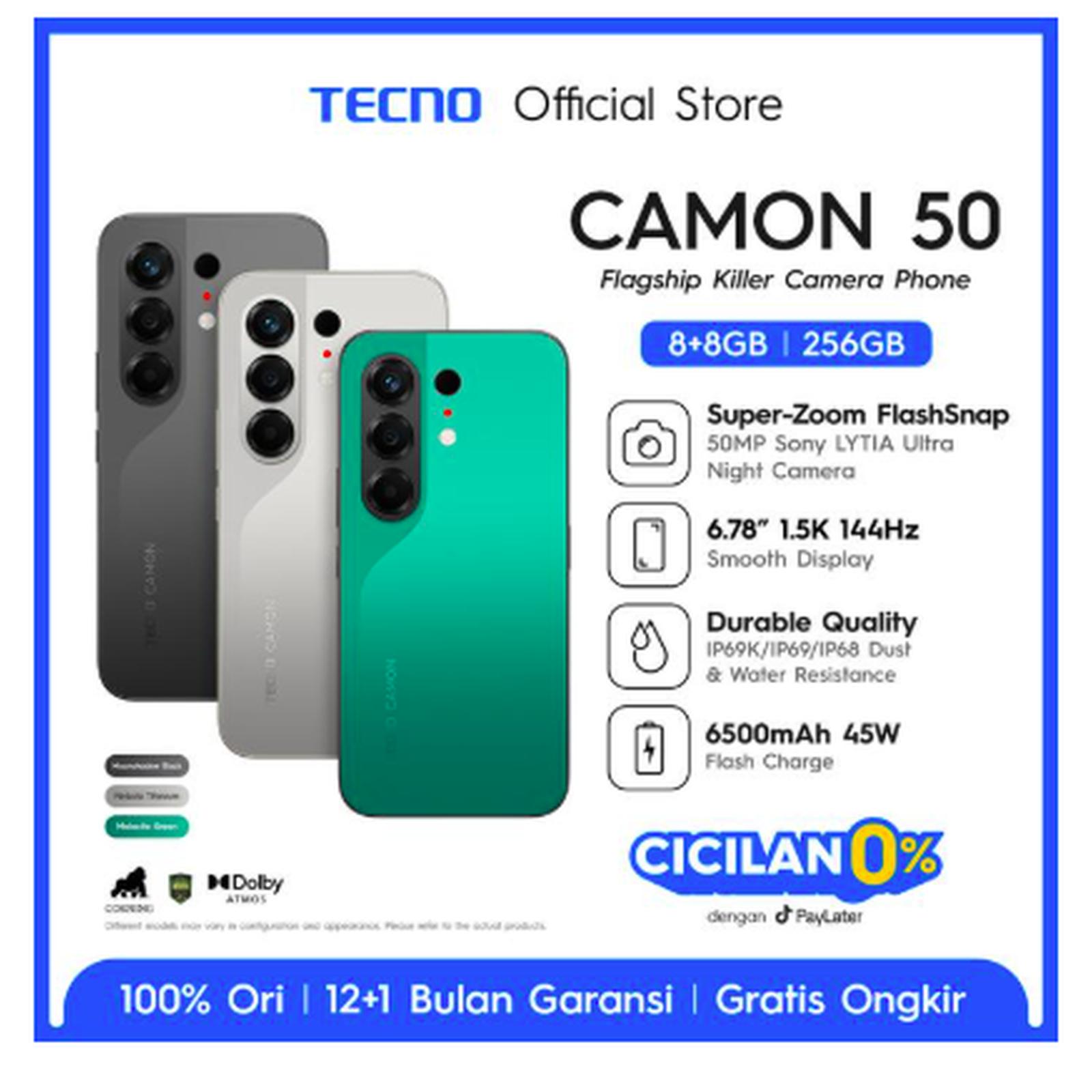 Tecno Telecom TECNO CAMON 50 8+8/256 GB