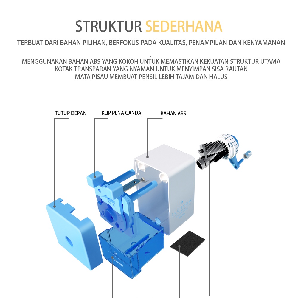 Deli Rautan Putar 0744