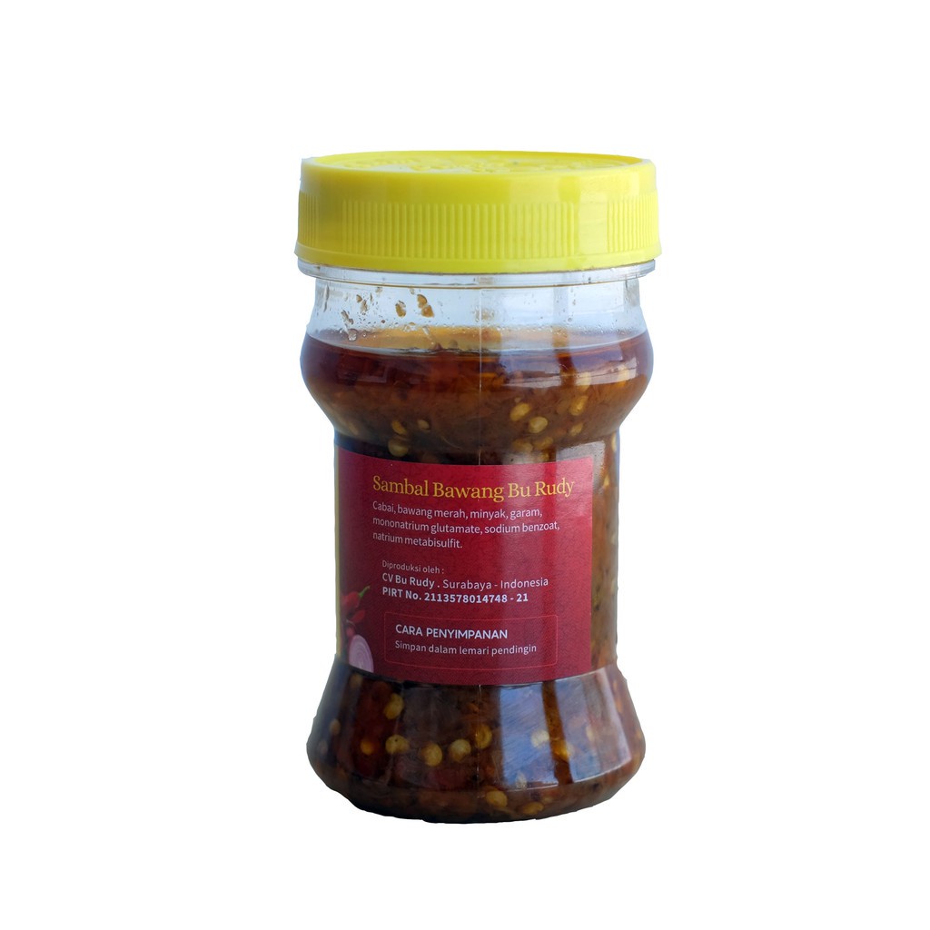 Bu Rudy Sambal Bawang Kemasan Botol