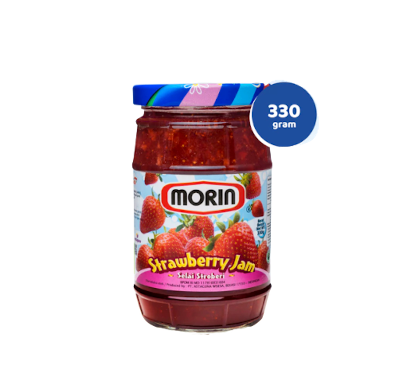 Morin Strawberry Jam 330 g 1