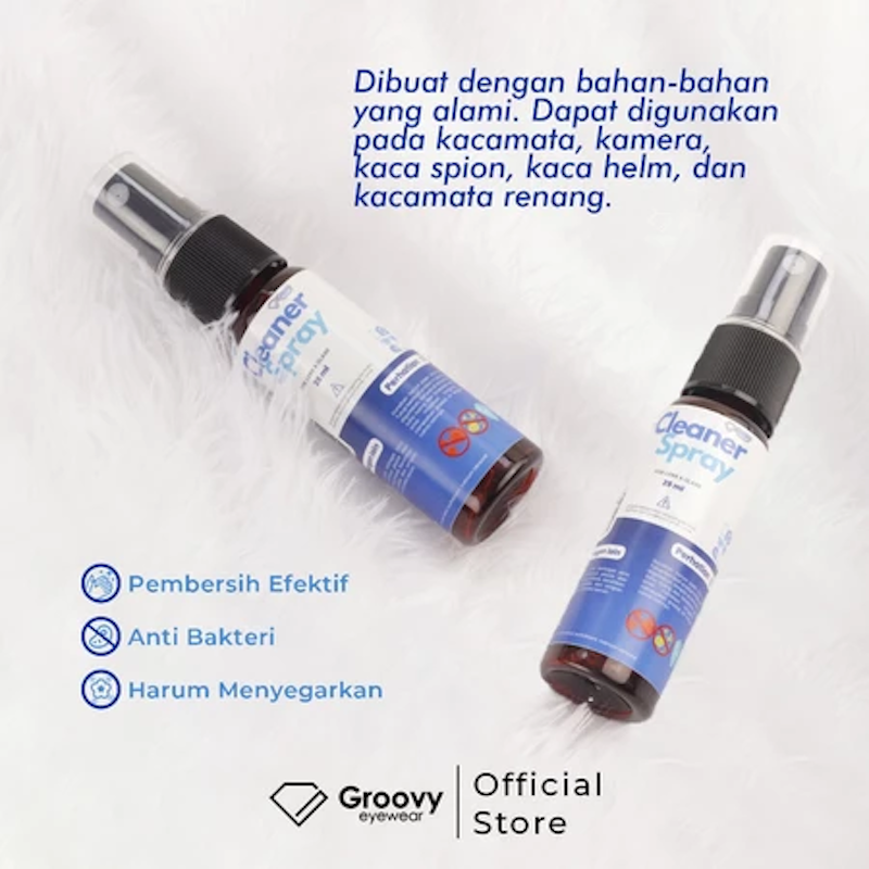 Groovy Eyewear Cleaner Spray for Lens & Glass 3