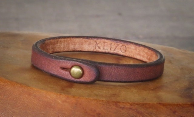 Keizo Leather Bracelet ｜ V-02