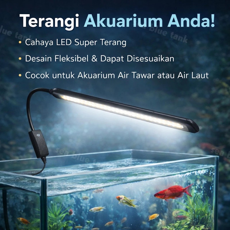 Seabluetank Lampu Aquarium Mini 4