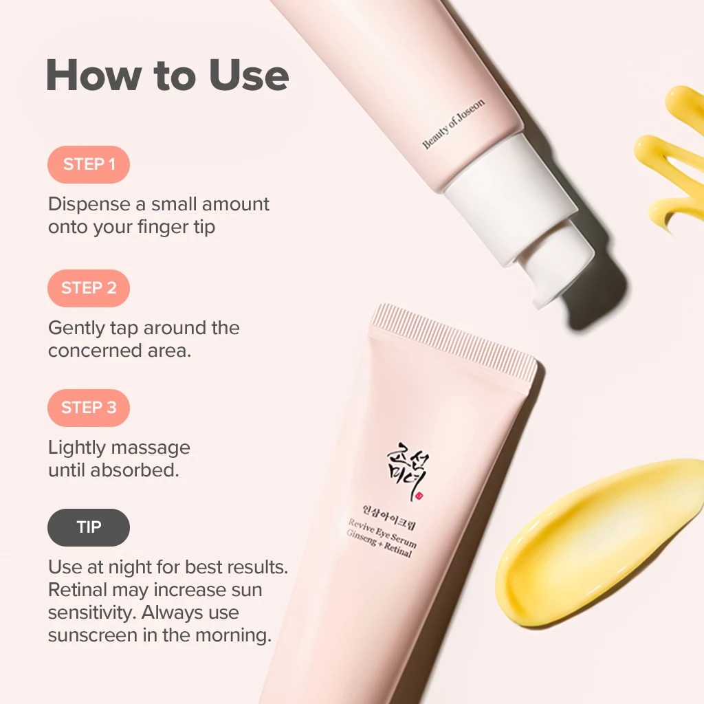 Beauty of Joseon Revive Eye Serum: Ginseng + Retinal 5