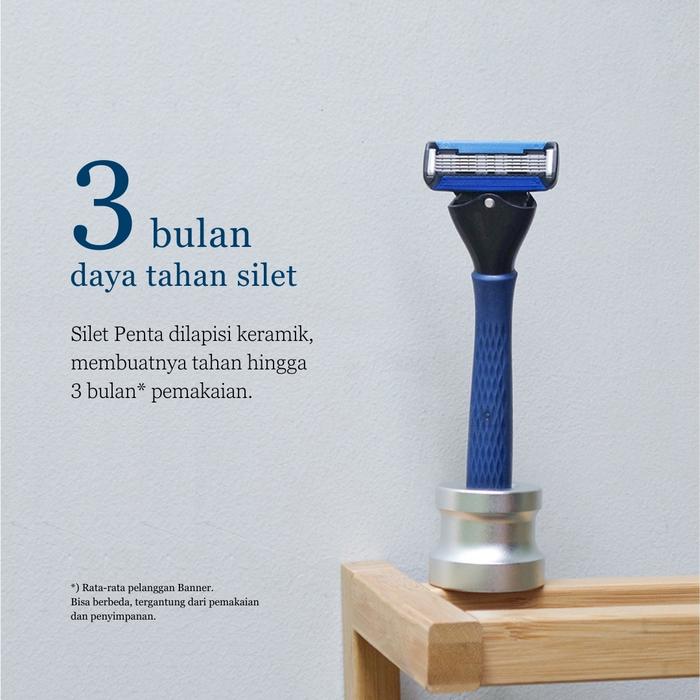 Anugerah Wajah Pria Banner Penta Razor