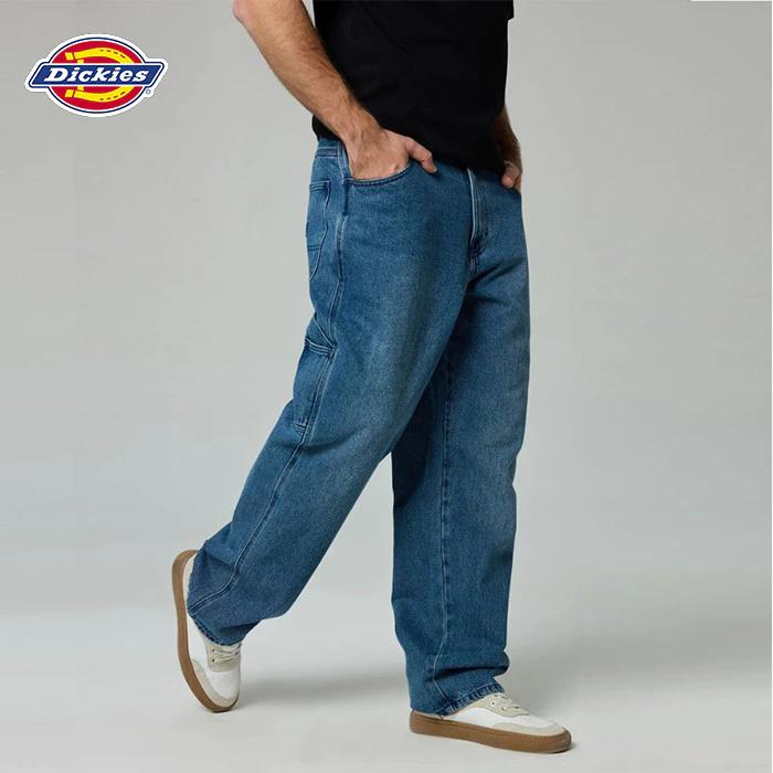 Williamson-Dickie Mfg Dickies Men's Denim Loose Fit Pants