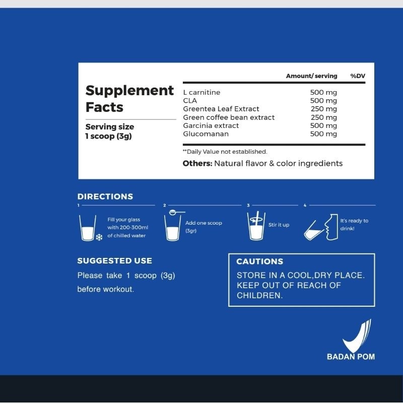  UP Nutrition CLA + L-carnitine