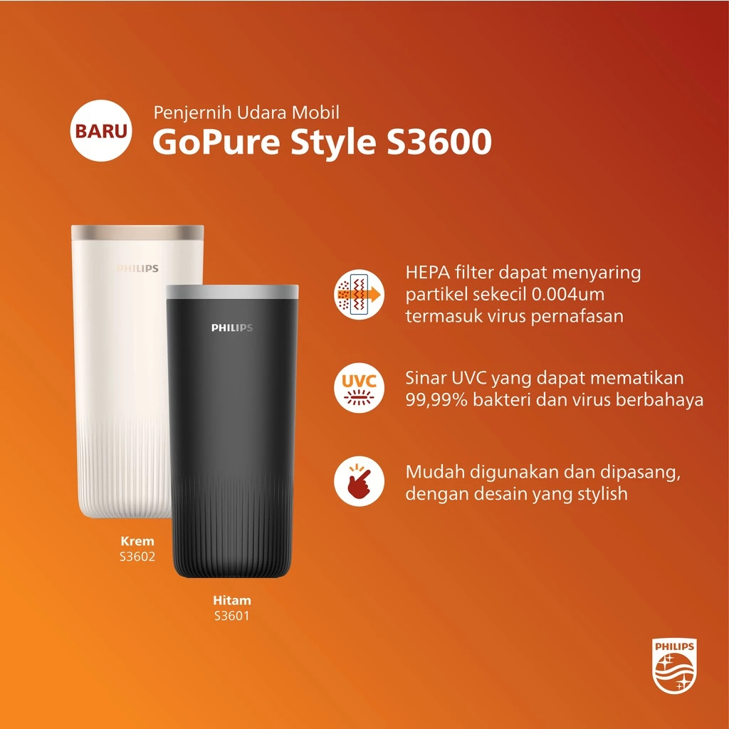 Philips Philips GoPure Style Series 3000 S3600