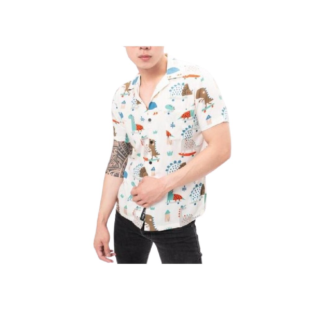 Jane Frey Clothing Kemeja Lengan Pendek Pria ｜ Freypv 8158