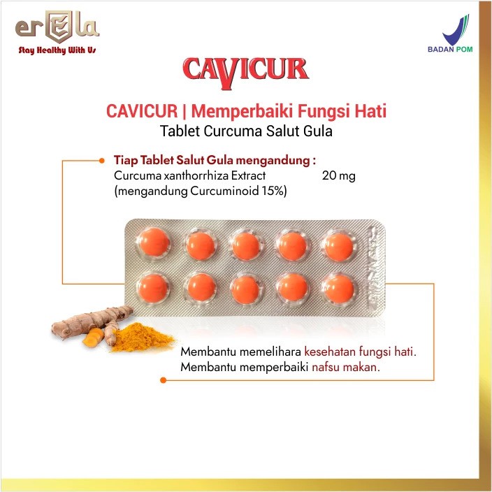 Erlangga Edi Laboratories CAVICUR Blister