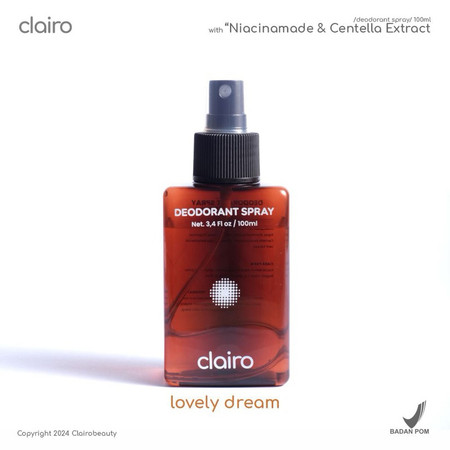 clairo Deodorant Spray Lovely Dream