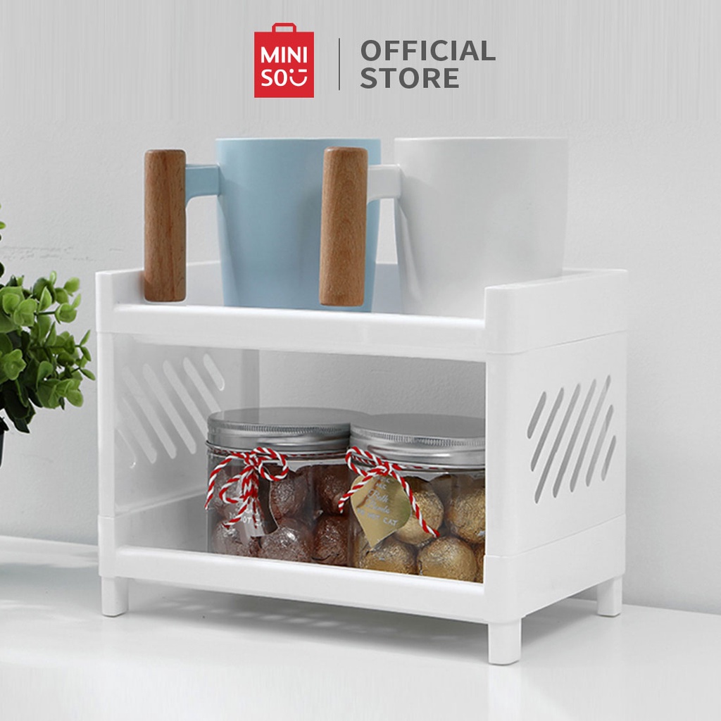 MINISO Two Layers Storage Rack