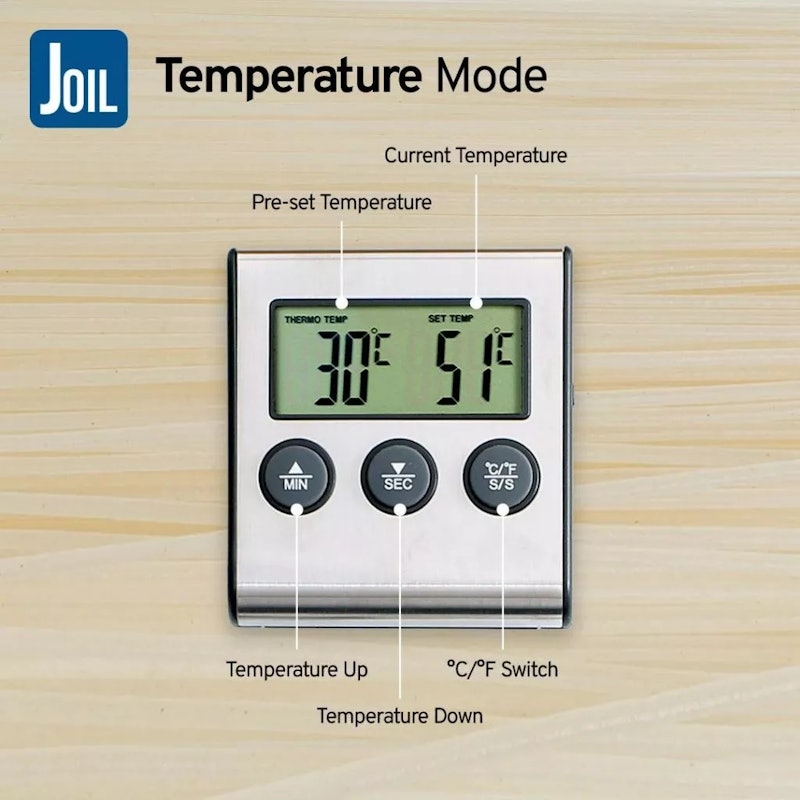 Joil Termometer Oven Masak Digital 3
