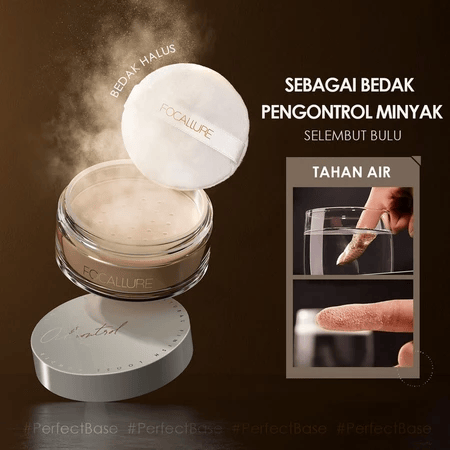 FCL Internasional Indonesia FOCALLURE Oil-Control Loose Powder