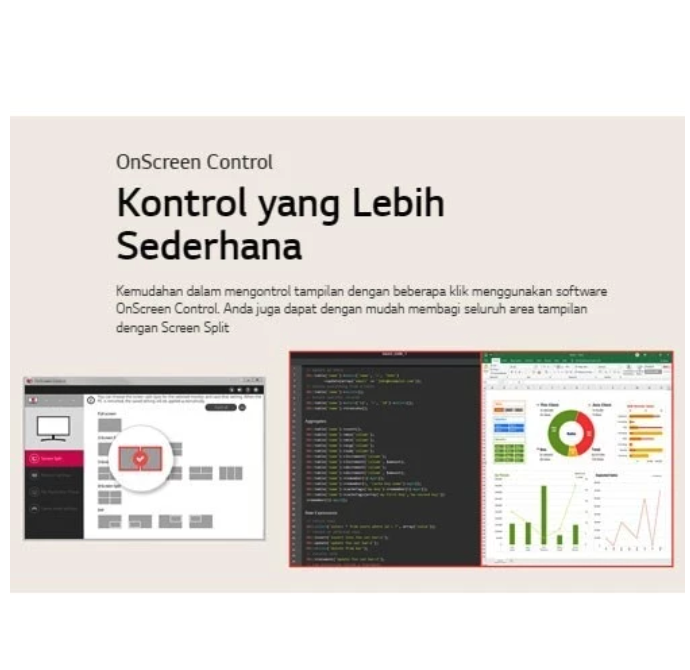 LG Electronics LG 24" IPS Full HD Monitor dengan AMD FreeSyncᵀᴹ 24MR400-B