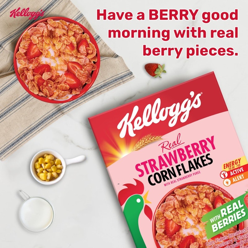 Kellogg's Strawberry Corn Flakes 3