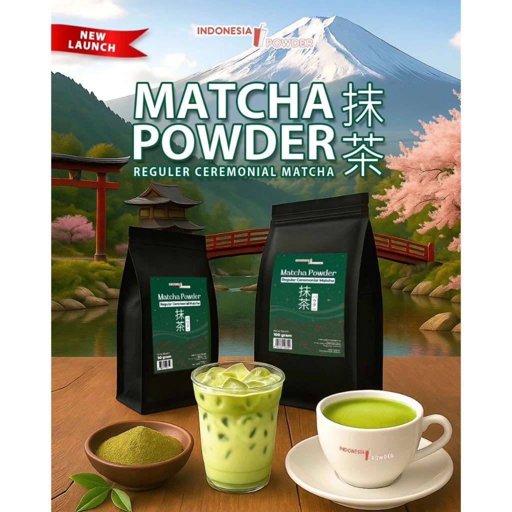 Agung Food Industrindo Omura Reguler Ceremonial Matcha
