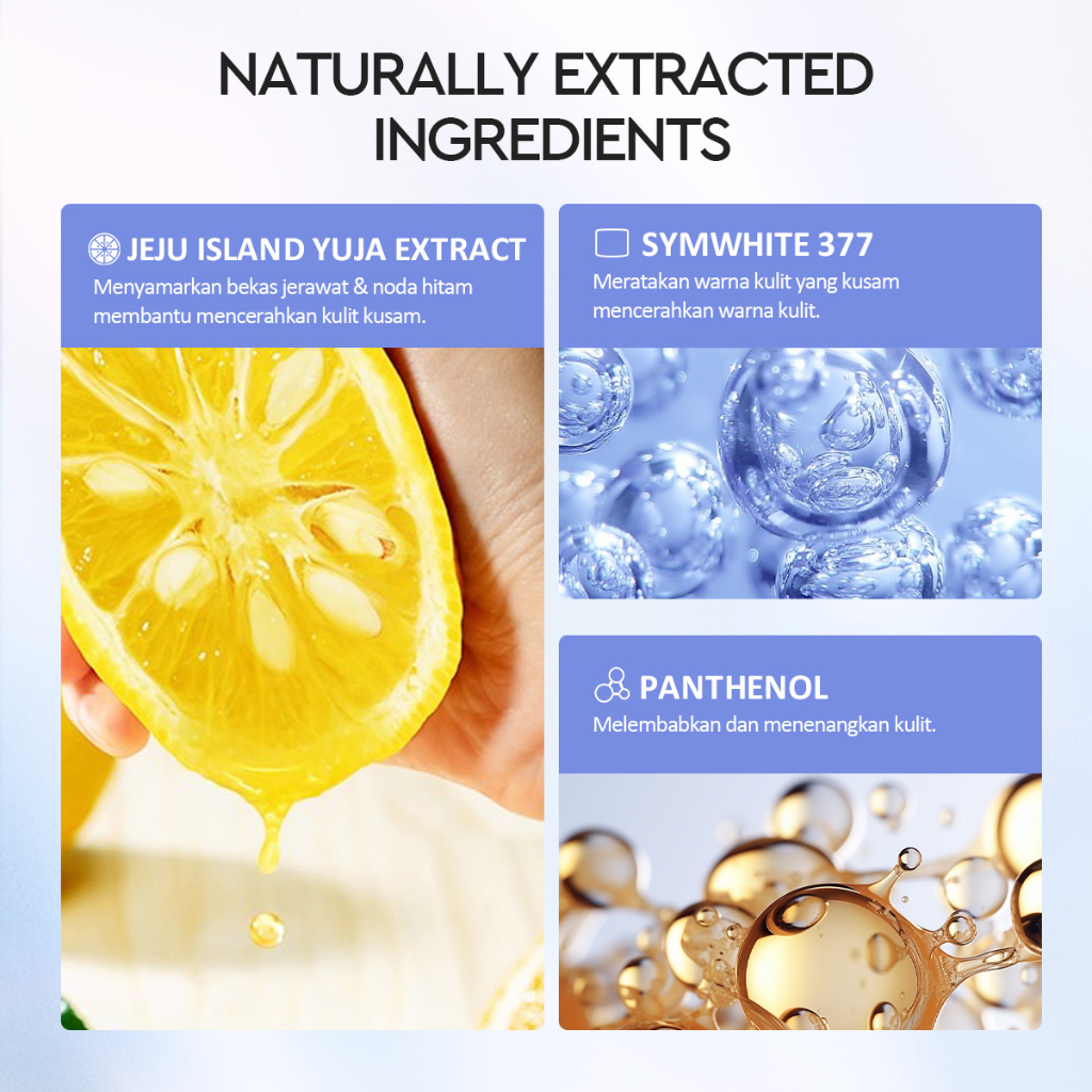 Suntone Wisdom Indonesia Glad2Glow Yuja Symwhite 377 Dark Spot Moisturizer