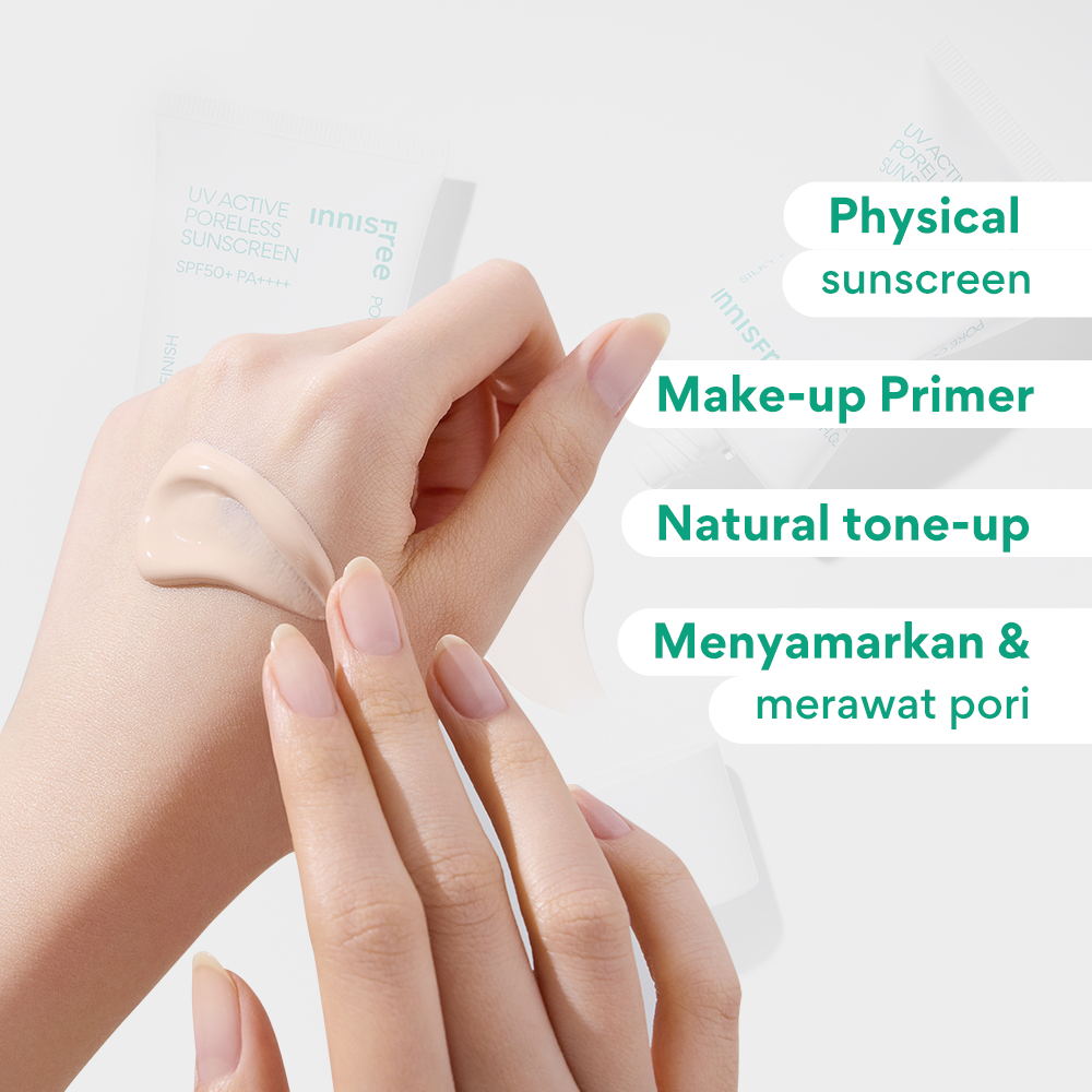AmorePacific Innisfree UV Active Poreless Sunscreen SPF50+ PA++++