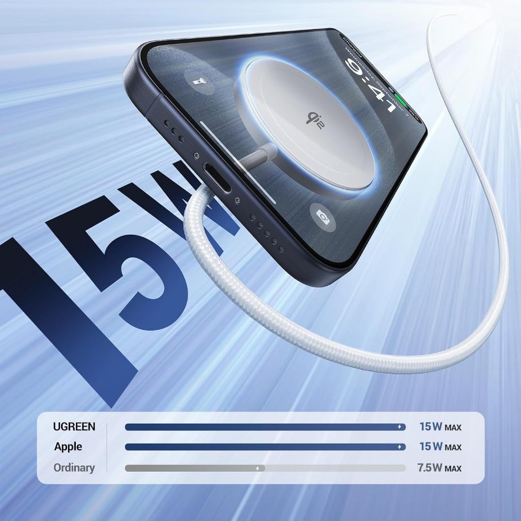 UGREEN Qi2 Magnetic Wireless Charger  35565