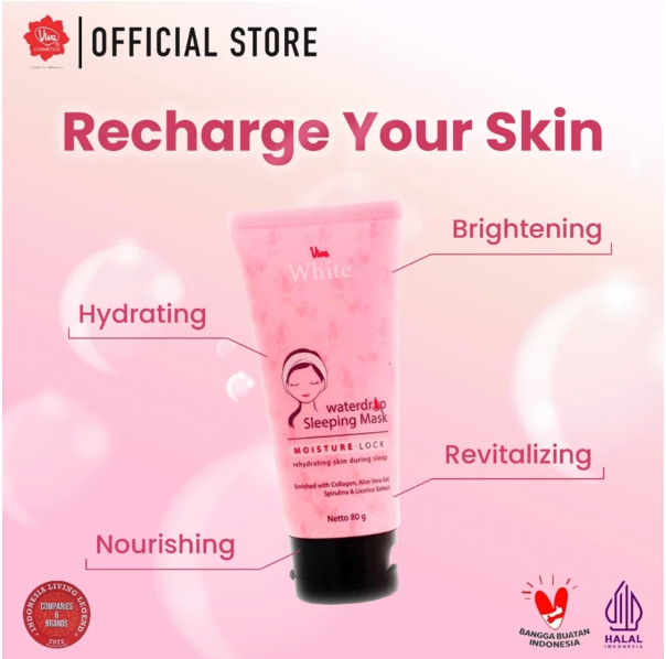 VITAPHARM Viva White Waterdrop Sleeping Mask