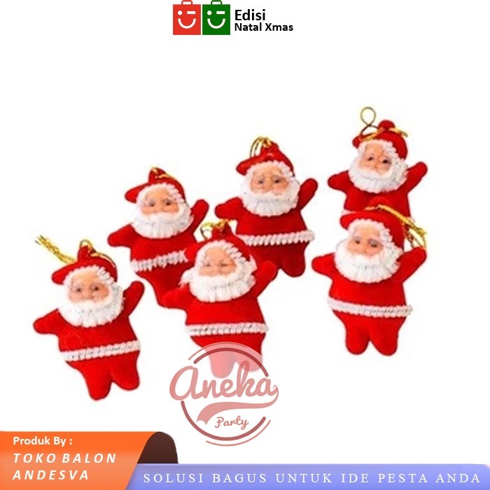 Hiasan Gantung Santa Claus Mini